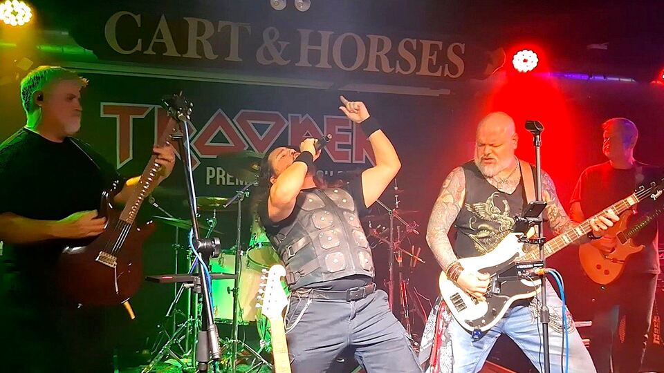 Kromiius live on stage at the Cart & Horses, Stratford, London